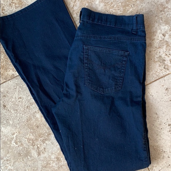 dark blue chinos